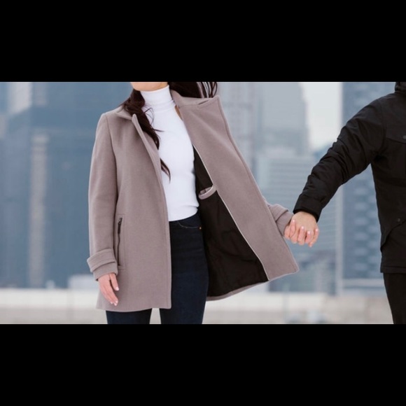 Lilac Calvin Klein Coat - Picture 8 of 9